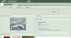 Desktop Screenshot of meadowdoodle.deviantart.com
