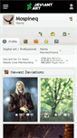 Mobile Screenshot of mospineq.deviantart.com
