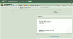 Desktop Screenshot of invadermeg10.deviantart.com