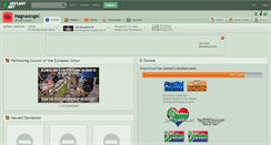 Desktop Screenshot of magnaangel.deviantart.com