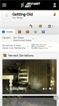 Mobile Screenshot of getting-old.deviantart.com