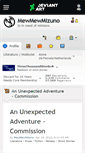 Mobile Screenshot of mewmewmizuno.deviantart.com