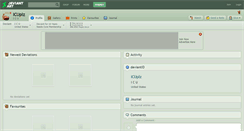 Desktop Screenshot of icuplz.deviantart.com
