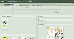 Desktop Screenshot of kawaiineko321.deviantart.com