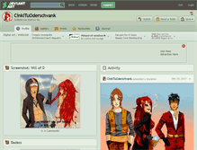 Tablet Screenshot of cinkltuoderschvank.deviantart.com