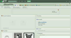 Desktop Screenshot of h0llywoodwh0re.deviantart.com