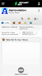 Mobile Screenshot of marrowmelow.deviantart.com