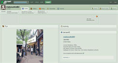 Desktop Screenshot of makeoutkid80.deviantart.com
