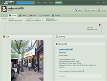 Tablet Screenshot of makeoutkid80.deviantart.com