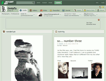Tablet Screenshot of gretatu.deviantart.com
