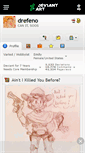 Mobile Screenshot of drefeno.deviantart.com