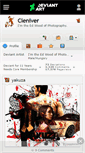Mobile Screenshot of cleniver.deviantart.com