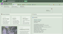 Desktop Screenshot of chinese-swimmer.deviantart.com