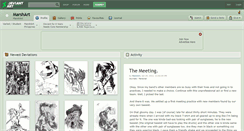 Desktop Screenshot of marshart.deviantart.com