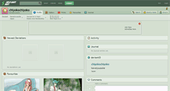 Desktop Screenshot of chiyokochiyoko.deviantart.com