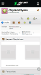 Mobile Screenshot of chiyokochiyoko.deviantart.com