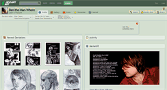 Desktop Screenshot of dan-the-man-whore.deviantart.com