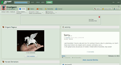 Desktop Screenshot of orestigami.deviantart.com
