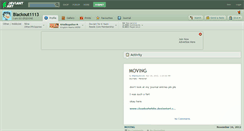Desktop Screenshot of blackout1113.deviantart.com