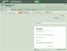 Tablet Screenshot of blackout1113.deviantart.com