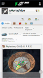 Mobile Screenshot of amyriadvice.deviantart.com