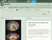 Tablet Screenshot of amyriadvice.deviantart.com