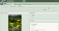 Desktop Screenshot of juniii3.deviantart.com