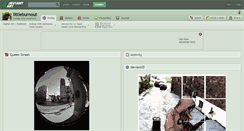 Desktop Screenshot of littleburnout.deviantart.com
