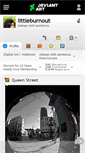 Mobile Screenshot of littleburnout.deviantart.com