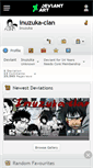 Mobile Screenshot of inuzuka-clan.deviantart.com