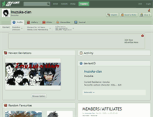 Tablet Screenshot of inuzuka-clan.deviantart.com