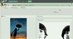 Desktop Screenshot of mhl.deviantart.com