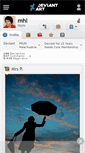 Mobile Screenshot of mhl.deviantart.com