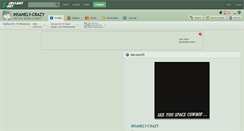 Desktop Screenshot of insanely-crazy.deviantart.com