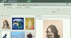 Desktop Screenshot of leo-darkheart.deviantart.com