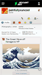 Mobile Screenshot of painfullyxuncool.deviantart.com