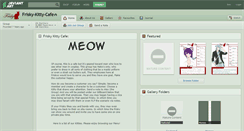 Desktop Screenshot of frisky-kitty-cafe.deviantart.com