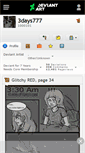 Mobile Screenshot of 3days777.deviantart.com
