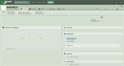 Desktop Screenshot of inudude33.deviantart.com