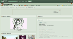 Desktop Screenshot of in2thedarkside.deviantart.com