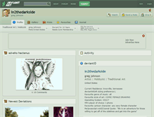 Tablet Screenshot of in2thedarkside.deviantart.com