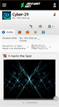 Mobile Screenshot of cyber-29.deviantart.com