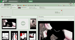 Desktop Screenshot of goth-bones.deviantart.com