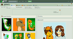 Desktop Screenshot of leafstar23.deviantart.com