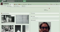 Desktop Screenshot of headbasket.deviantart.com