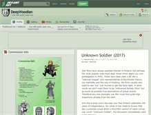 Tablet Screenshot of deepwoodian.deviantart.com