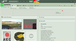 Desktop Screenshot of hereticpie.deviantart.com
