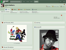 Tablet Screenshot of jeimi-maikeru.deviantart.com