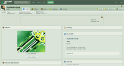 Desktop Screenshot of hushed-words.deviantart.com