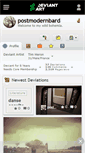Mobile Screenshot of postmodernbard.deviantart.com